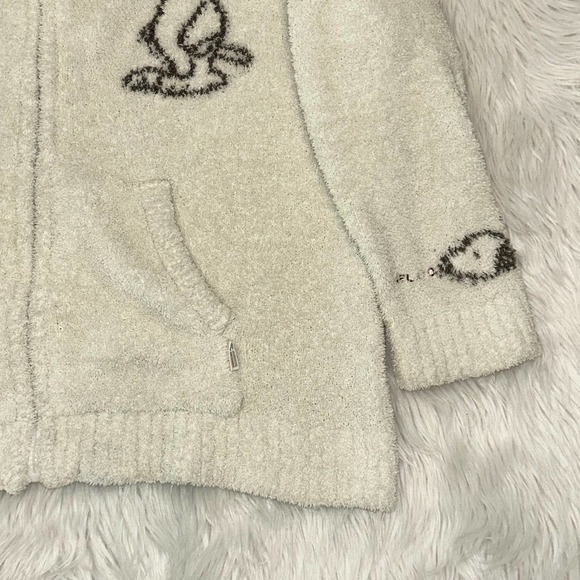 Gelato Pique x SNOOPY Peanuts Jacquard Hoodie Full Zip Fleece Sweatshirt - Picture 5 of 13